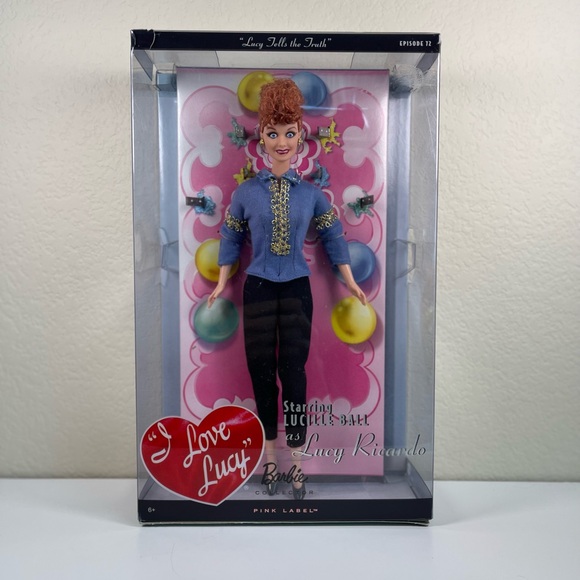 Barbie I Love Lucy Collector Doll - Episode 72 - Lucy Tells the Truth - NIB - Picture 1 of 9